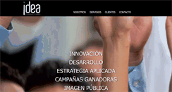 Desktop Screenshot of ideaconsultores.com